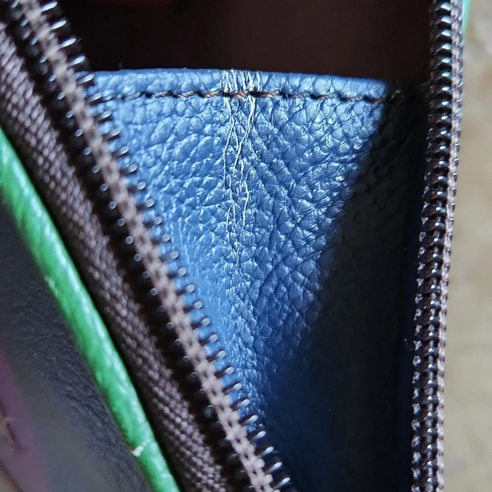 Relic blue and purple butterfly wristlet wallet - Picture 12 of 13